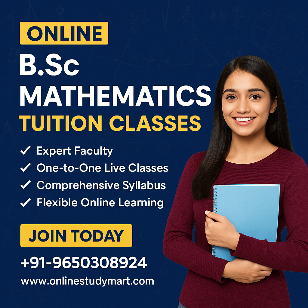Online B.Sc Mathematics Tuition Classes
