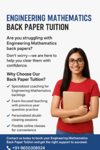 B.Tech Back Paper Tuition for Manipal University – Online Study Mart