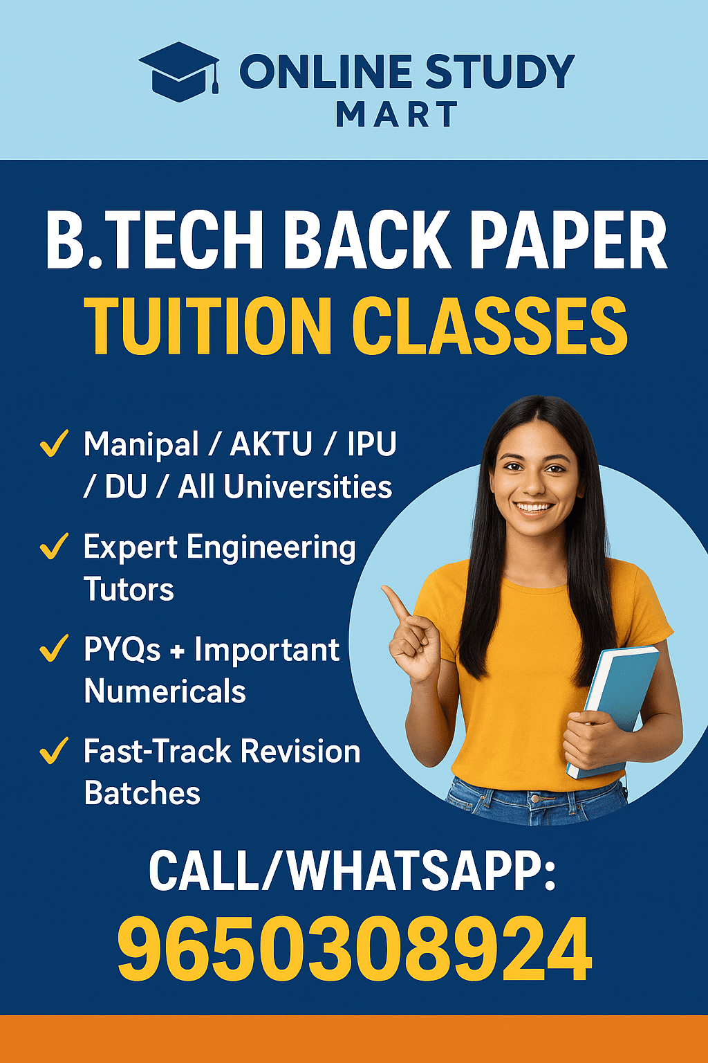 Online BTech Tuition for VIT University - Online Study Mart