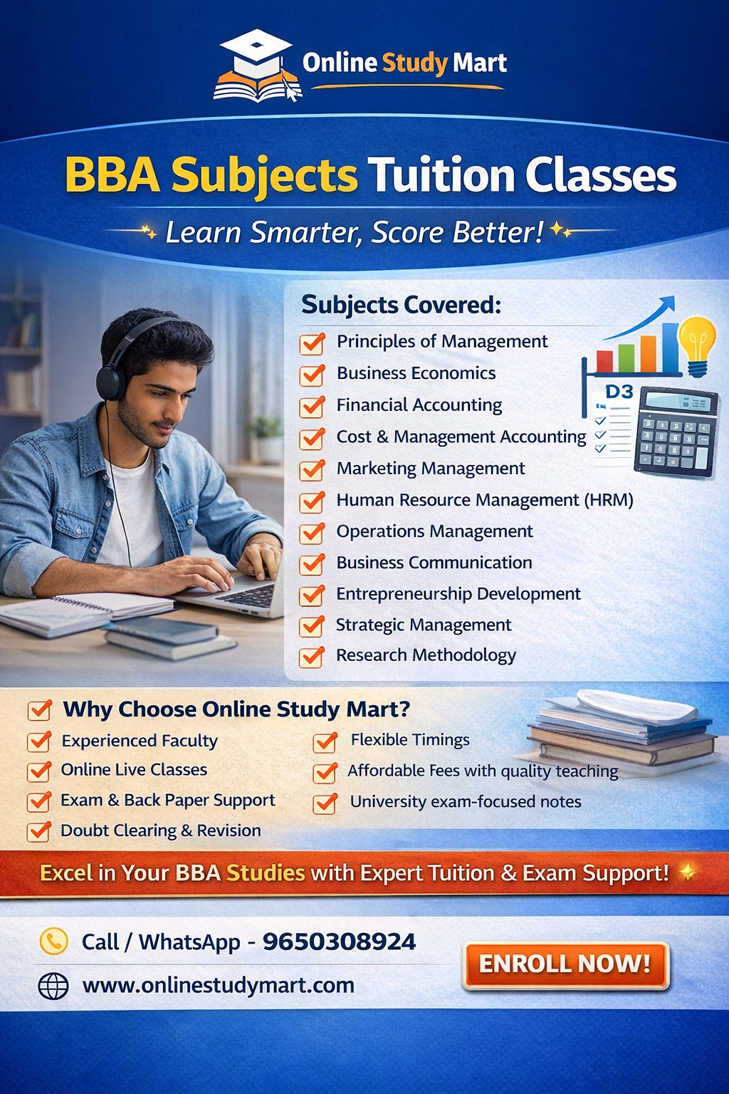 Business Mathematics & Statistics Tuition Classes - Learn B.Tech, BCA ...