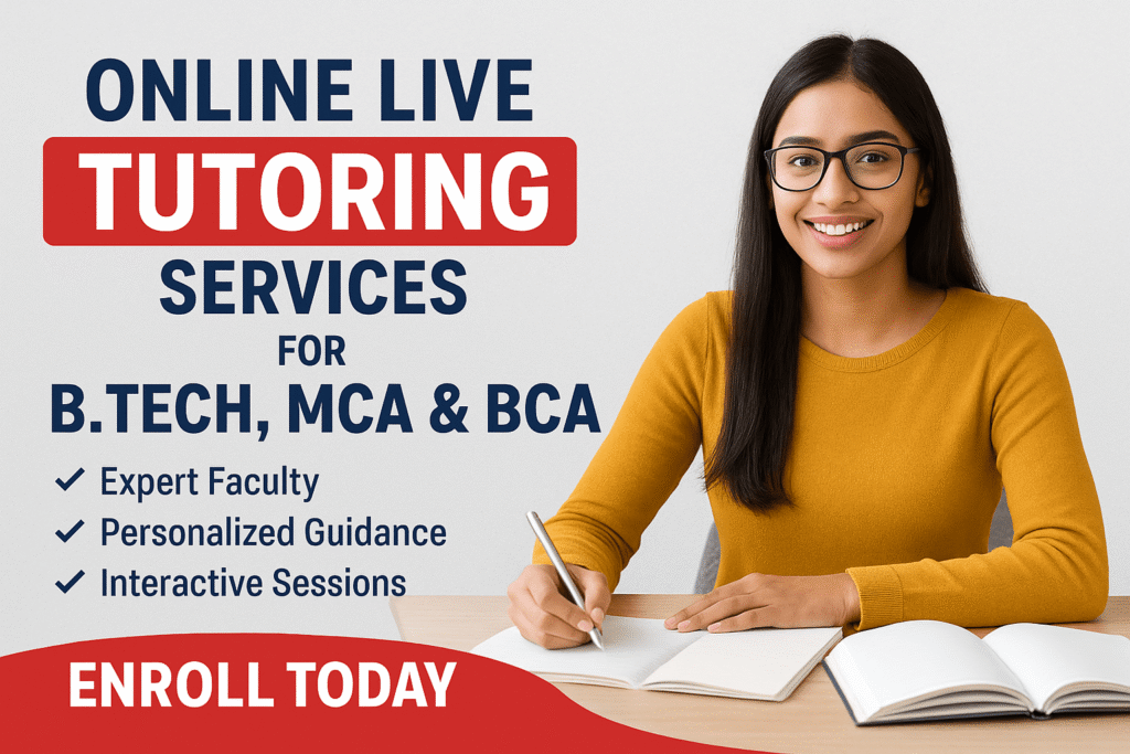 B.Tech Tuition for Data Science and Big Data Analytics